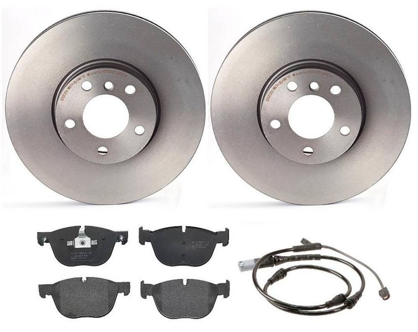 BMW Brembo Brake Kit - Pads and Rotors Front (332mm) (Low-Met) 34356792567 - Brembo 1521107KIT